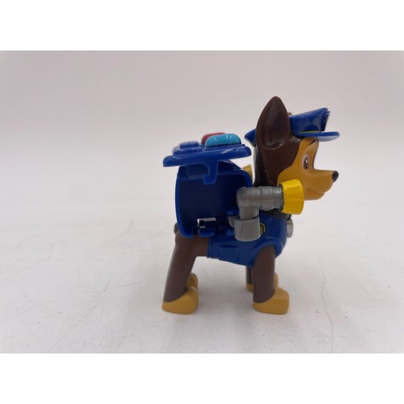 Paw Patrol Chase Action Figure Backpack Toy Dog - Picture 2 of 7